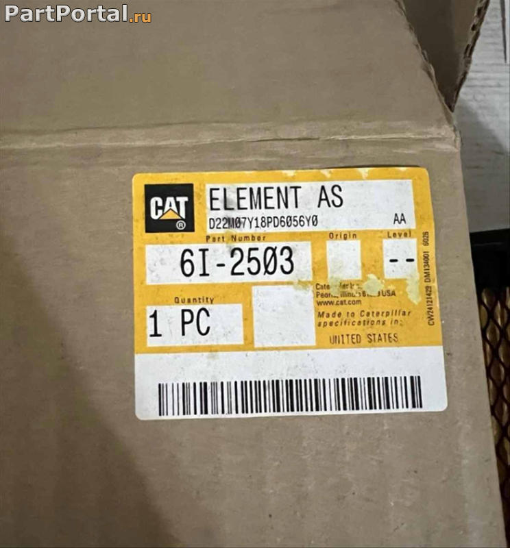 картинка CA6I2503 фильтр воздуха CAT от интернет-сайта partportal.ru