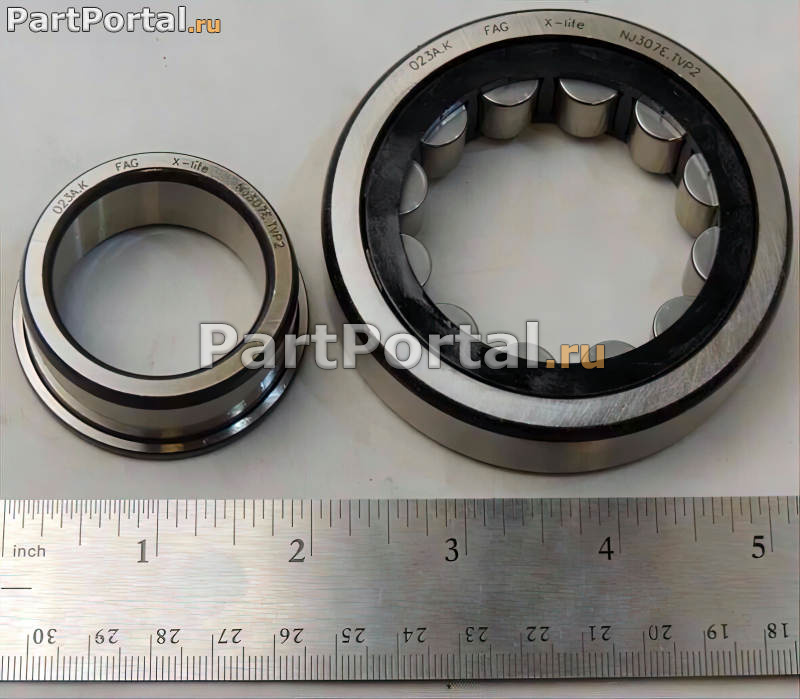 картинка NJ307-E-TVP2 роликовый радиальный подшипник TIMKEN от магазина Partportal