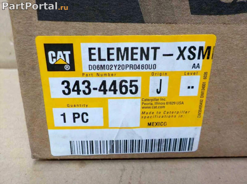 картинка 343-4465 фильтр трансмиссии caterpillar от интернет-сайта partportal.ru