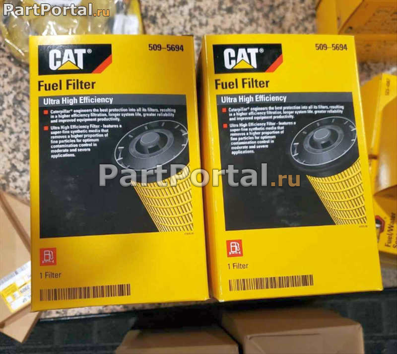 фотография 509-5694 фильтр топлива CAT на сайте Торг-Фильтр