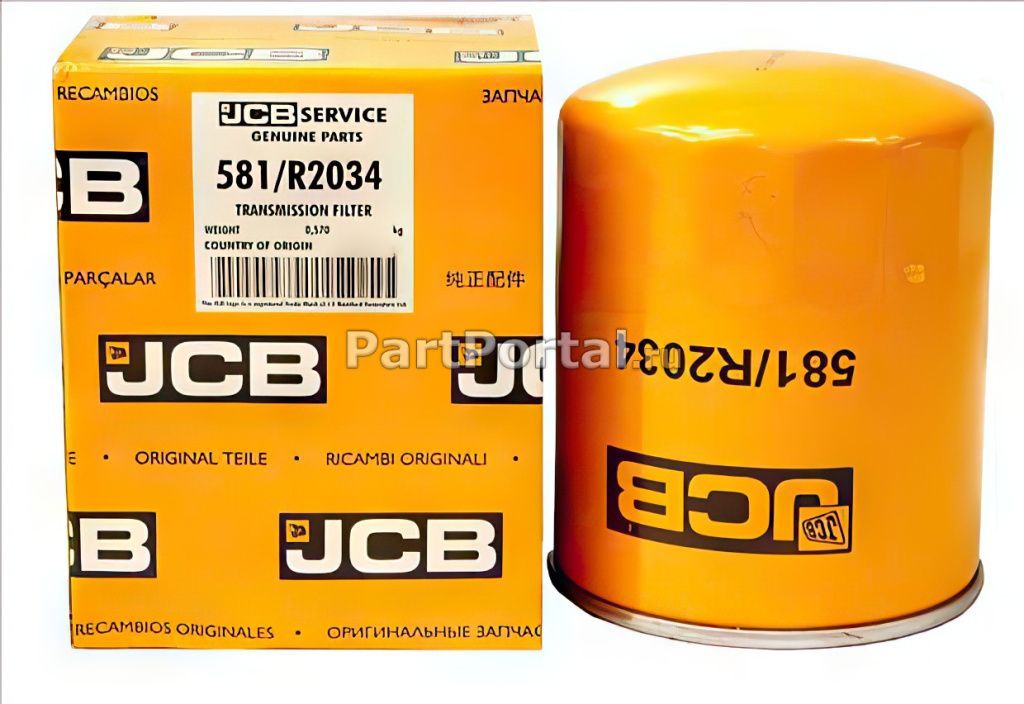 картинка Фильтр трансмиссии кпп 581/R2034 JCB от магазина Торг-Фильтр