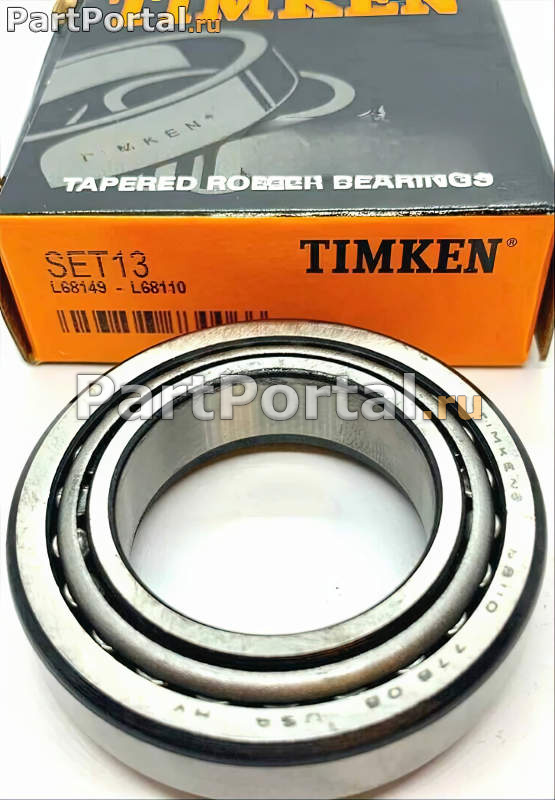 картинка L68149/L68110 Ступичные двухрядные роликовые подшипники TIMKEN от магазина Partportal