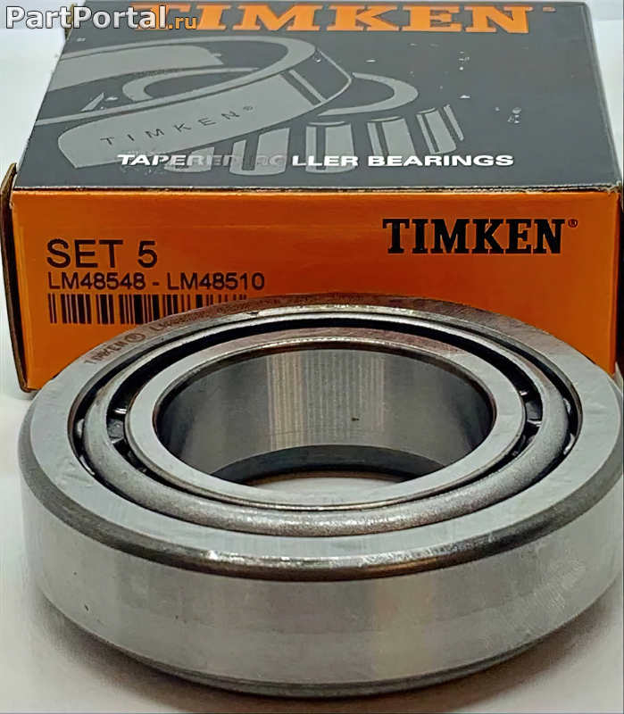 картинка LM48548/LM48510 Подшипник ступицы колеса Timken от интернет-сайта ТоргФильтр