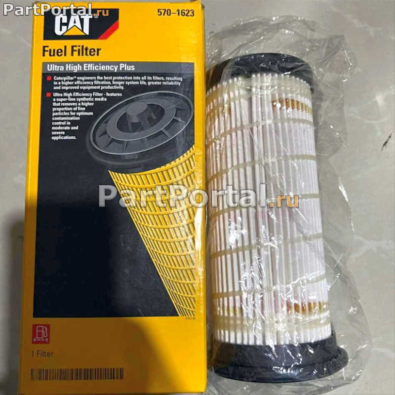картинка 570-1623 фильтр топлива CAT на сайте partportal.ru