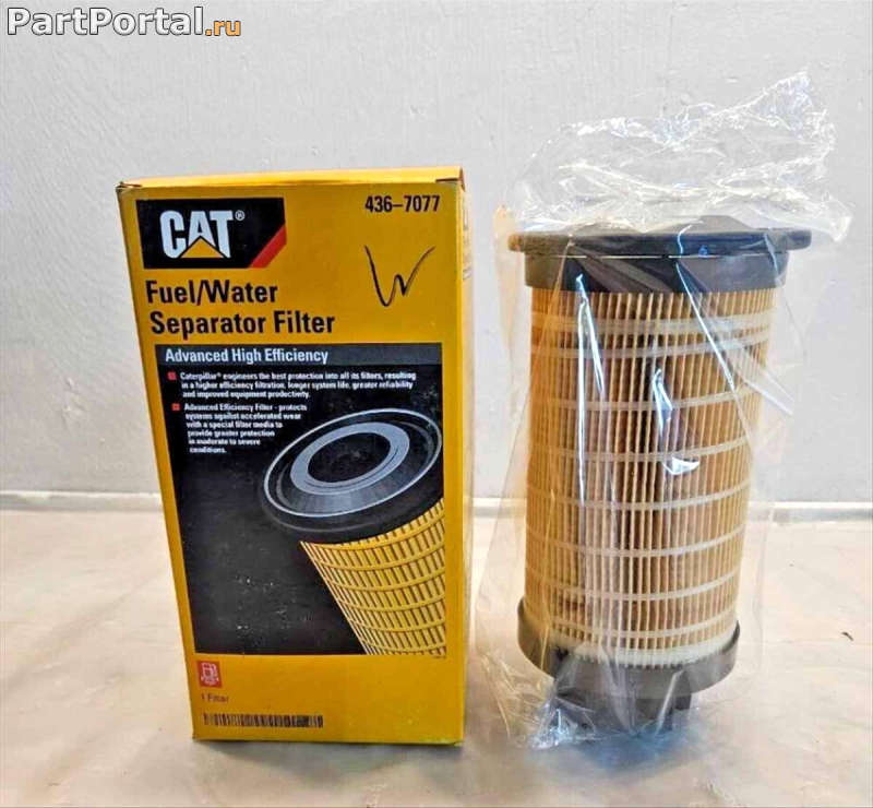 картинка 436-7077 фильтр топлива CAT от интернет-сайта Торг-Фильтр