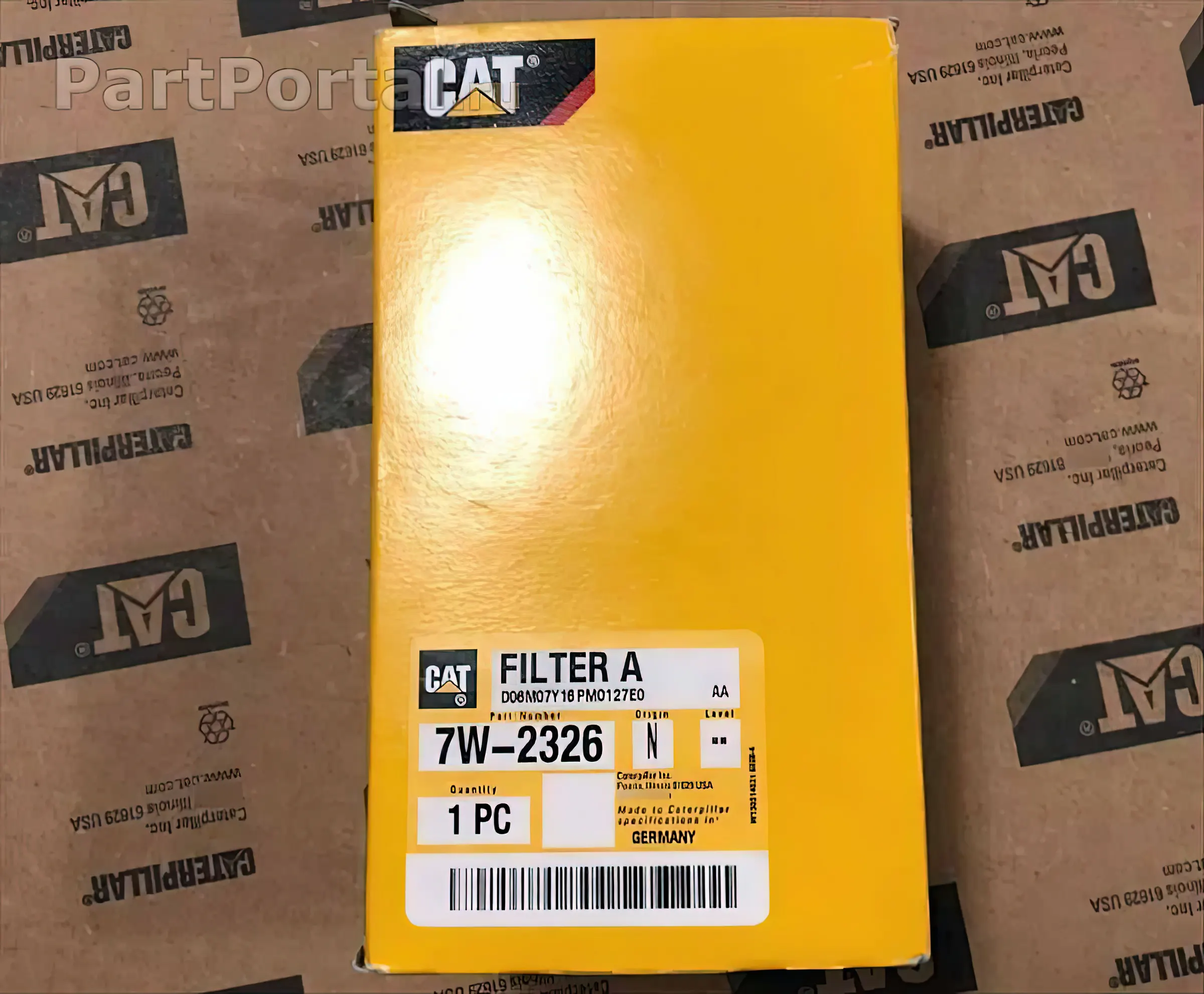 Состав масляного фильтра CAT 7W2326